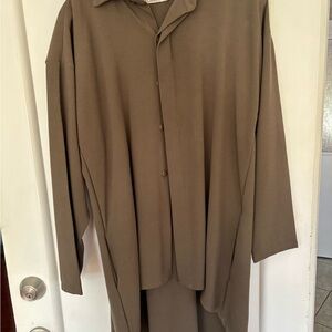 Elegant Brown Women's Blazer
